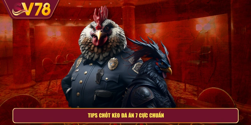 Tips chốt kèo đá ăn 7 cực chuẩn
